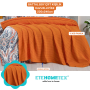 ETEHOMETEX HAVUZLU PİKE ÇİFT KİŞİLİK 220X240CM TURUNCU 8696474231655